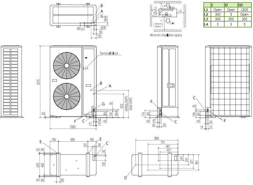 microkx-dis-uniteler-heat-pump-sistem-8-10-12-hp-boyutlar